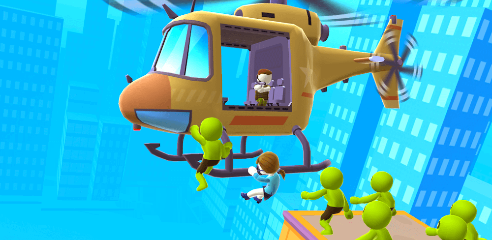 Helicopter Escape 3D v1.18.25 MOD APK (Unlimited Money)