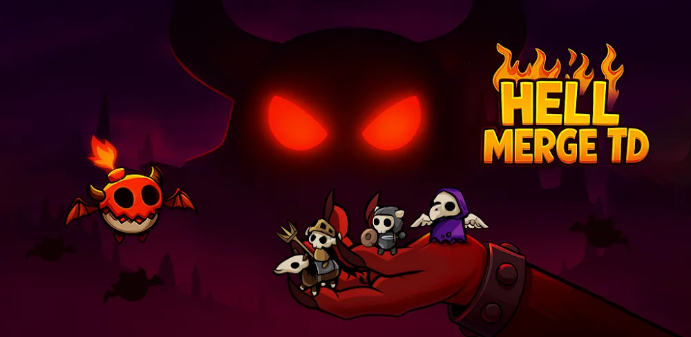Hell Merge TD v0.3.0 MOD APK (Menu, Unlimited All)