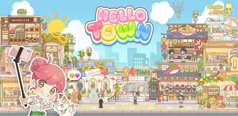 Hello Town v3.19 MOD APK (Unlimited All Moneys)