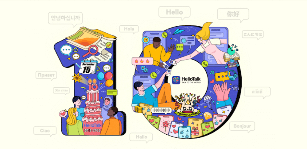 HelloTalk v6.3.50 MOD APK (VIP Unlocked)