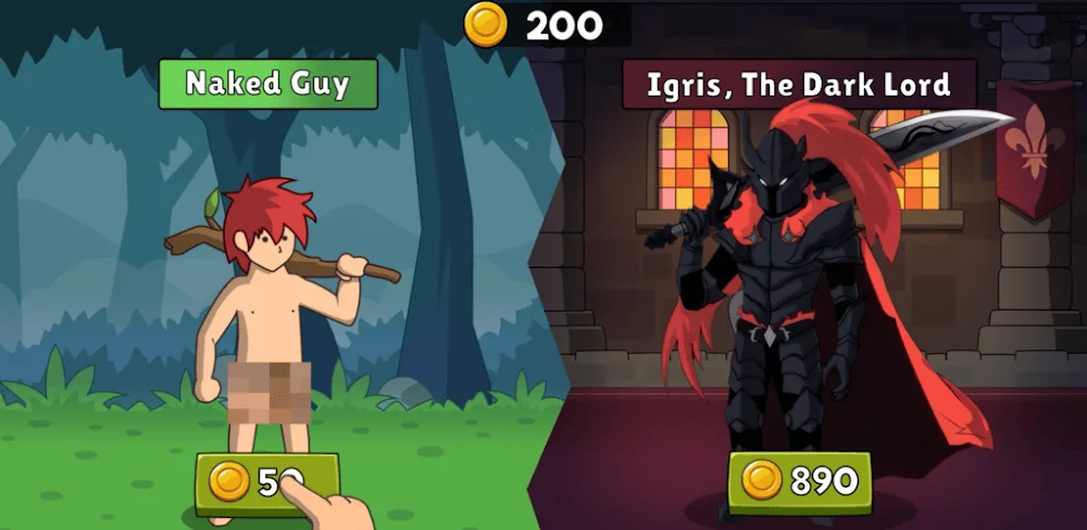 Hero Hero Clicker v2.83 MOD APK (Menu, Unlimited Diamonds)