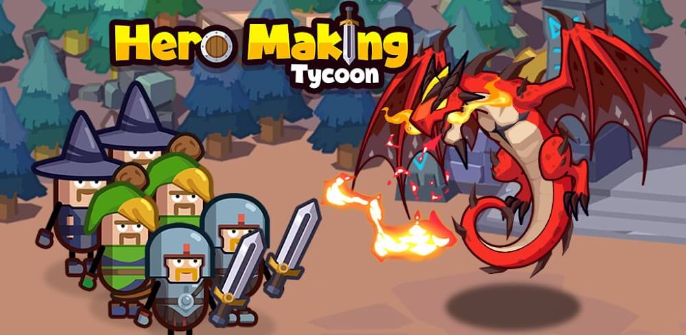 Hero Making Tycoon v2.3.5 MOD APK (Unlimited Money, Free Reward)