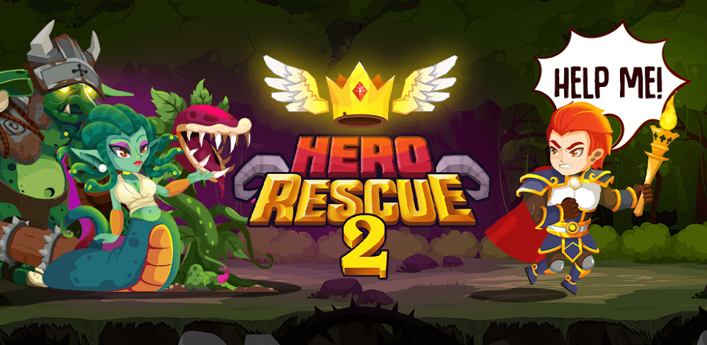 Hero Rescue 2 v1.3.2 MOD APK (Unlimited Hearts, Speed)