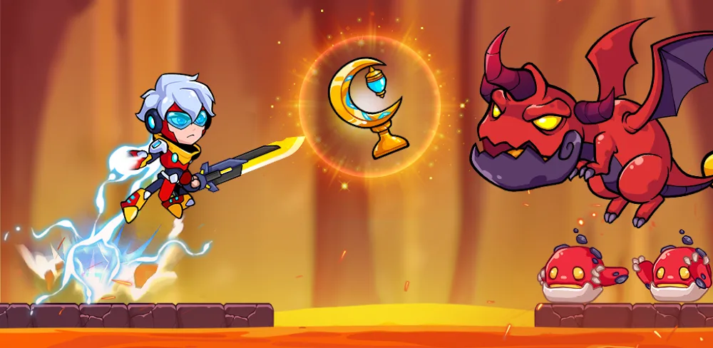 Hero X v0.5.7 MOD APK (God Mode, One Hit)