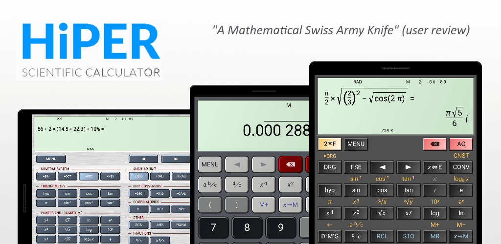 HiPER Calc Pro v11.3.6 MOD APK (Premium Unlocked)