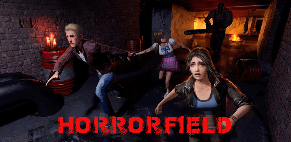 Horrorfield v1.9.8 MOD APK (Freeze Enemies, Enable Massacre-Potion, Premium Unlocked)