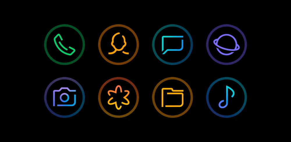 Horux - Icon Pack (Round) v8.9 APK (Full Version)