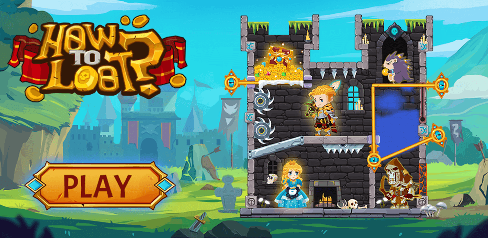 How to Loot - Pin Pull v1.3.0 MOD APK (Unlimited Money)