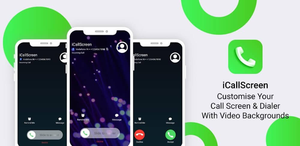 iCallScreen v2.7.6.3 MOD APK (Premium Unlocked)