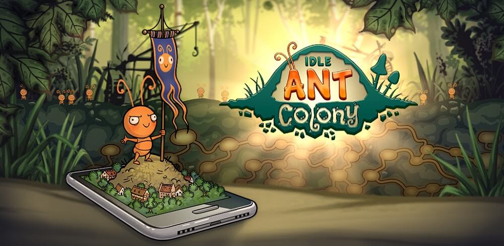 Idle Ant Colony MOD APK v1.7.18 (Unlimited Money)