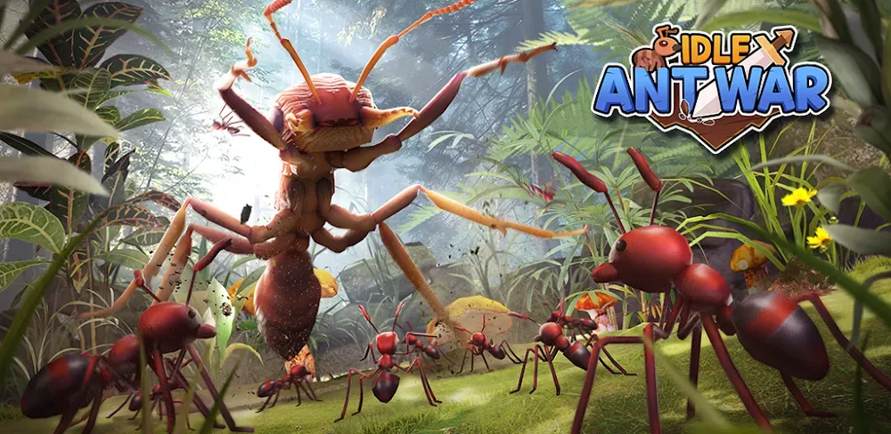 Idle Ant War v10.2 MOD APK (Unlimited Gems)