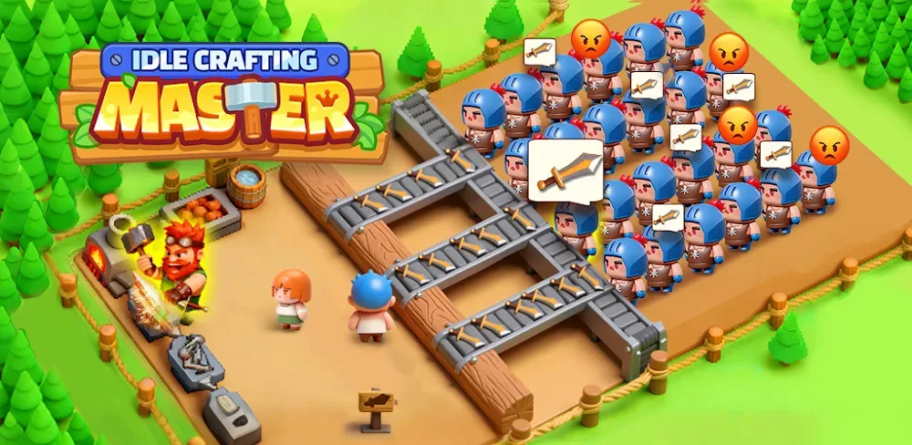 Idle Crafting Master v1.0.9 MOD APK (Menu, Unlimited Diamonds)