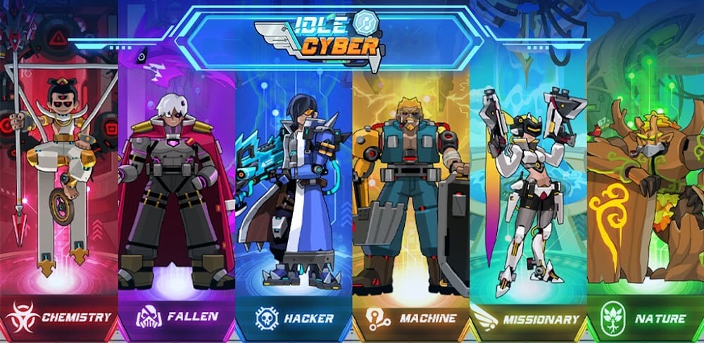 Idle Cyber MOD APK v0.0.31 (God Mod, Always Critical, Damage)