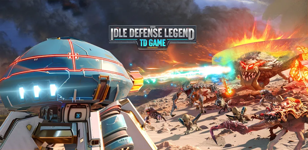 Idle Defense Legend: TD Game v1.0.21 MOD APK (Menu, Money, God Mode)