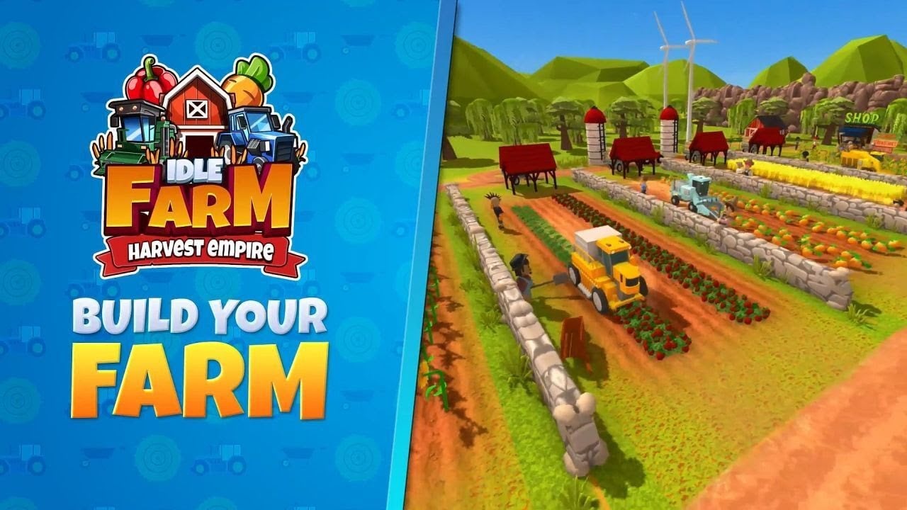 Idle Farm: Harvest Empire v2.0.5 MOD APK (Unlimited Diamonds)