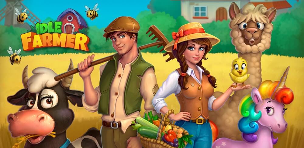 Idle Farmer v3.2.30 MOD APK (Unlimited Money, Ribbons)