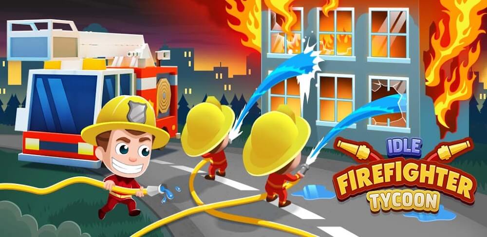 Idle Firefighter Tycoon v1.66.0 MOD APK (Unlimited Money)
