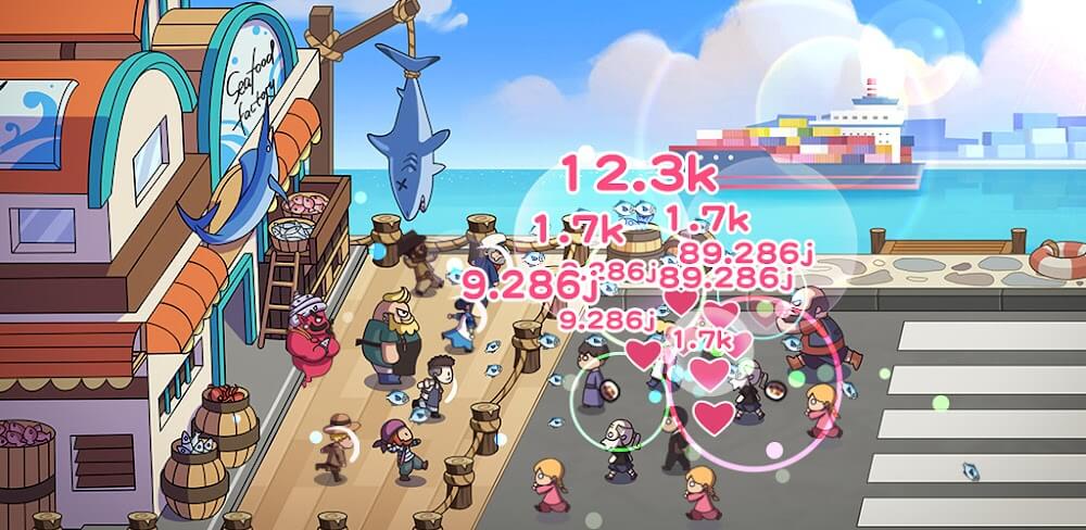 Idle Fishing Tycoon v2.0.7 MOD APK (Damage Multiplier, Free In-App Purchase)