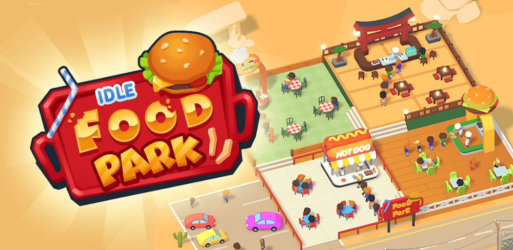 Idle Food Park Tycoon MOD APK v3.3.7 (Speed Game)