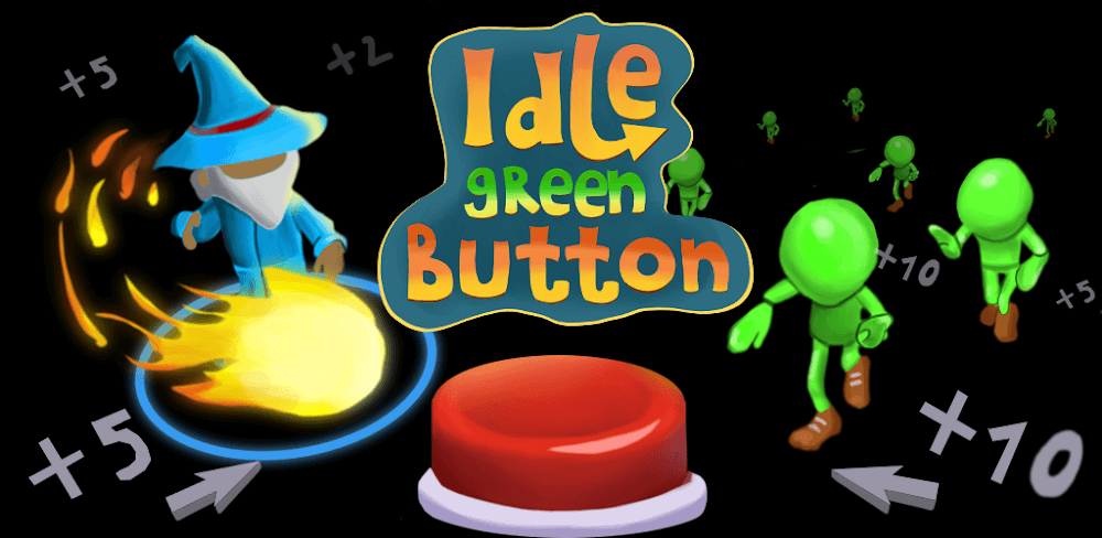 Idle Green Button MOD APK v4.2.0 (Free Rewards)