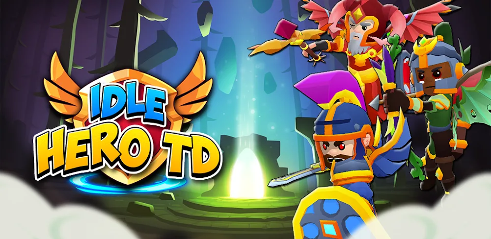Idle Hero TD v15.13 MOD APK (Mega Mod)