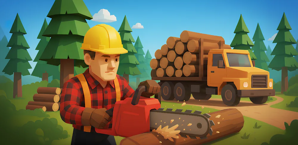 Idle Lumber Chopper Empire Inc v54.10.0 MOD APK (Unlimited Money)
