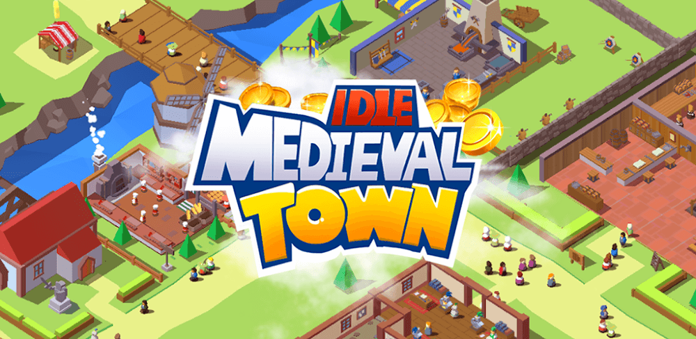 Idle Medieval Town - Tycoon MOD APK v1.1.51 (Unlimited Diamonds)