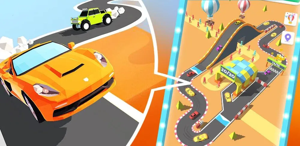 Idle Racing Tycoon v2.1.7 MOD APK (Free Rewards)