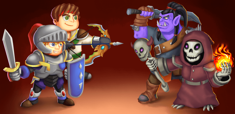 Idle Warrior Tales v1.1.18 MOD APK (Unlimited Money, Premium)