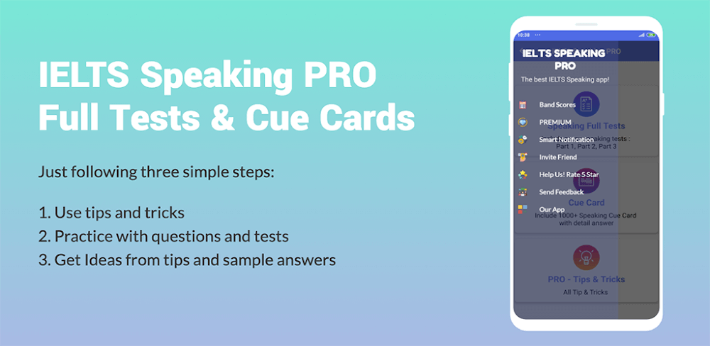 IELTS Speaking Mastery v4.0.4 MOD APK (Premium Unlocked)