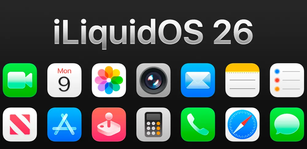 iLiquidOS 26 - Icon Pack v1.3.3 APK (Full Version)