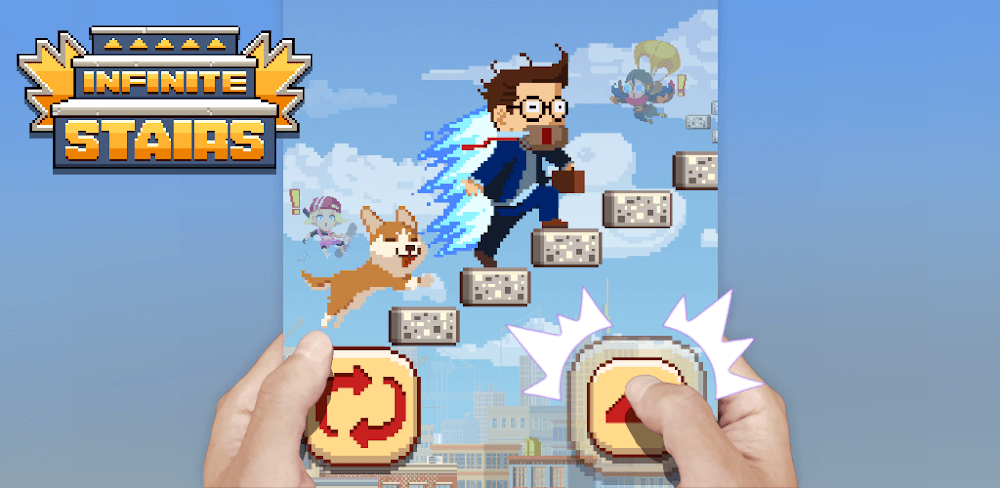 Infinite Stairs v1.3.296 MOD APK (Unlimited Money, Speed, No Ads)