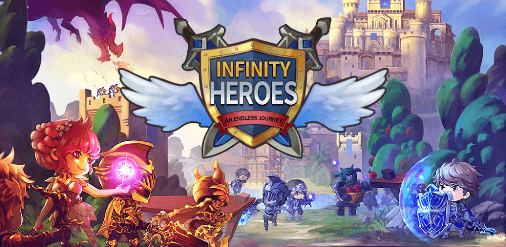 Infinity Heroes Idle RPG v2.8.1 MOD APK (One Hit Kill, God Mode, Unlimited Skills)