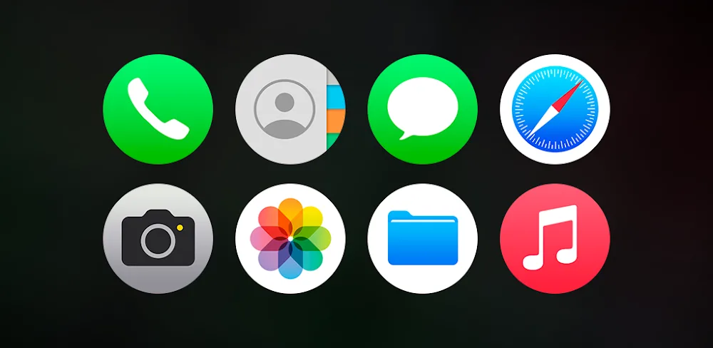iPear Pro - Icon Pack (Round) v2.3.2 APK (Full Version)