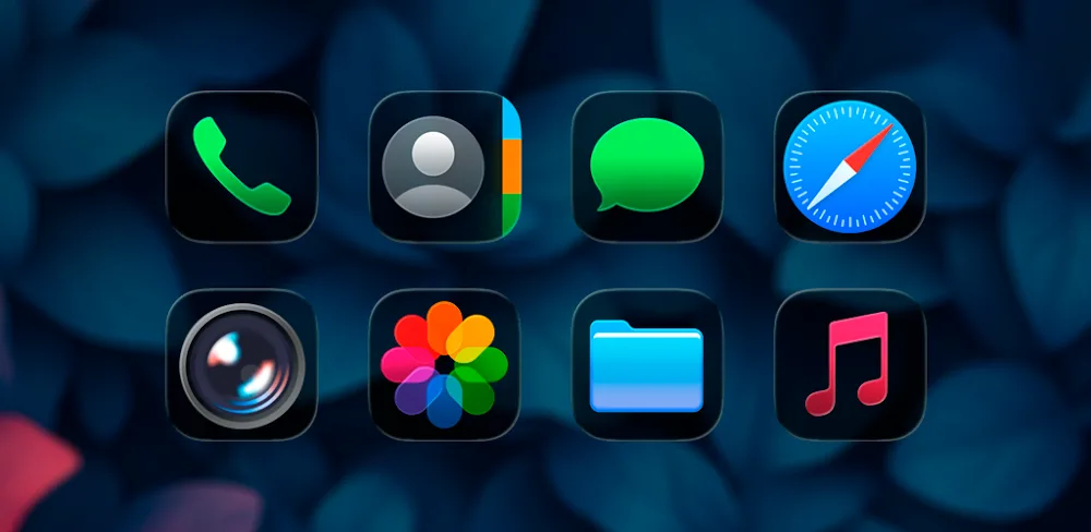 iPrismOS (Dark) - Icon Pack v1.5 APK (Full Version)