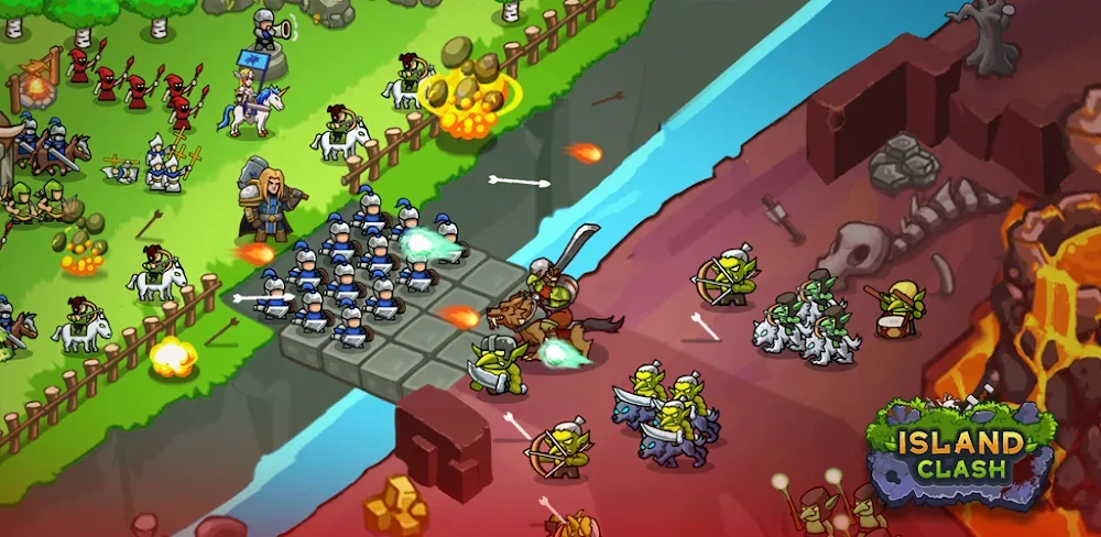 Island Clash - Idle Wars v1.0.18 MOD APK (Unlimited Currency)
