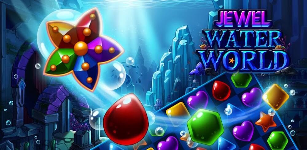 Jewel Water World v1.39.2 MOD APK (Auto Win)