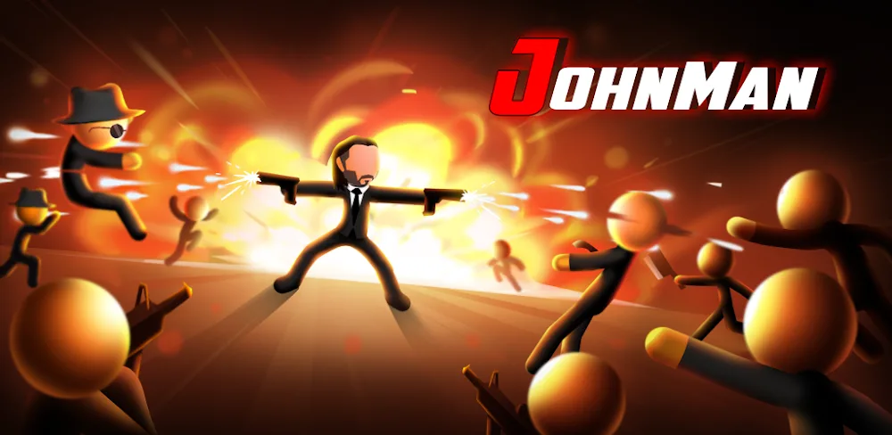 JohnMan v1.4.6 MOD APK (Mega Mod)