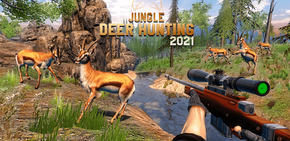Jungle Deer Hunting Simulator v3.3.3 MOD APK (High Gold Reward)