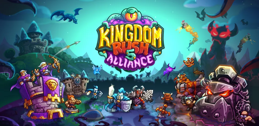 Kingdom Rush 5: Alliance TD v7.00.62 MOD APK (Full, Unlimited Diamonds)