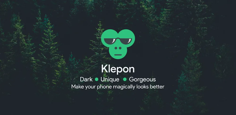 Klepon: Dark Icon Pack v17.1 APK (Full Version)