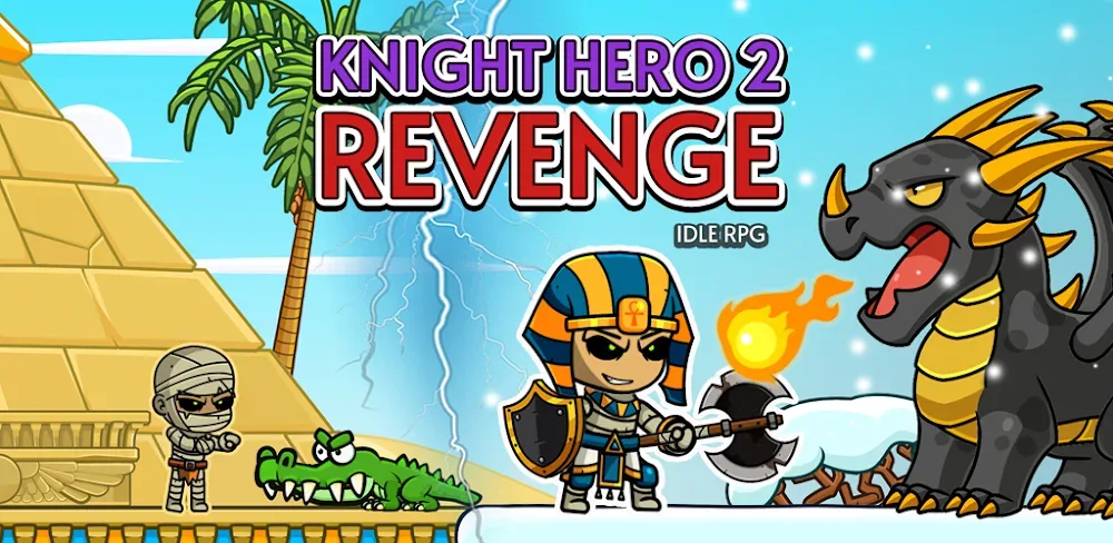 Knight Hero 2 Revenge idle RPG v1.9.5 MOD APK (Menu, High Damage)