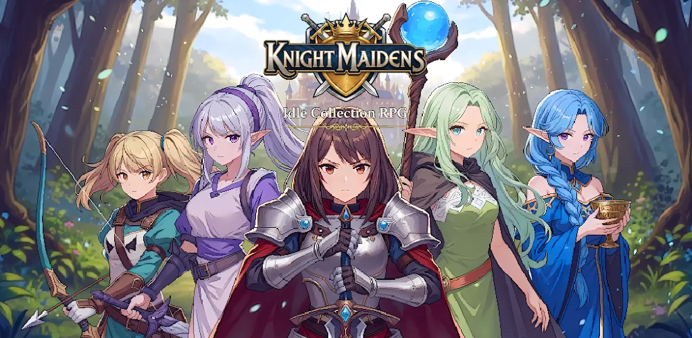 Knight Maidens v1.8.1 MOD APK (Menu, Gem, God Mode)