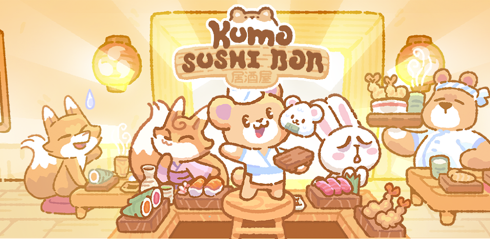 Kuma Sushi Bar v1.7.4 MOD APK (Unlimited Money)