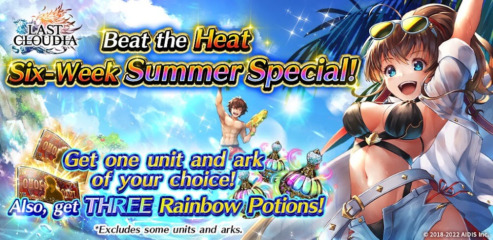 LAST CLOUDIA v7.1.3 MOD APK (Damage, God Mode, Unlimited Skills)