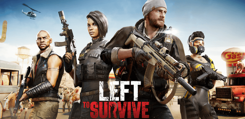 Left to Survive v8.4.0 MOD APK (No Reload, Damage, God Mode, Ammo)
