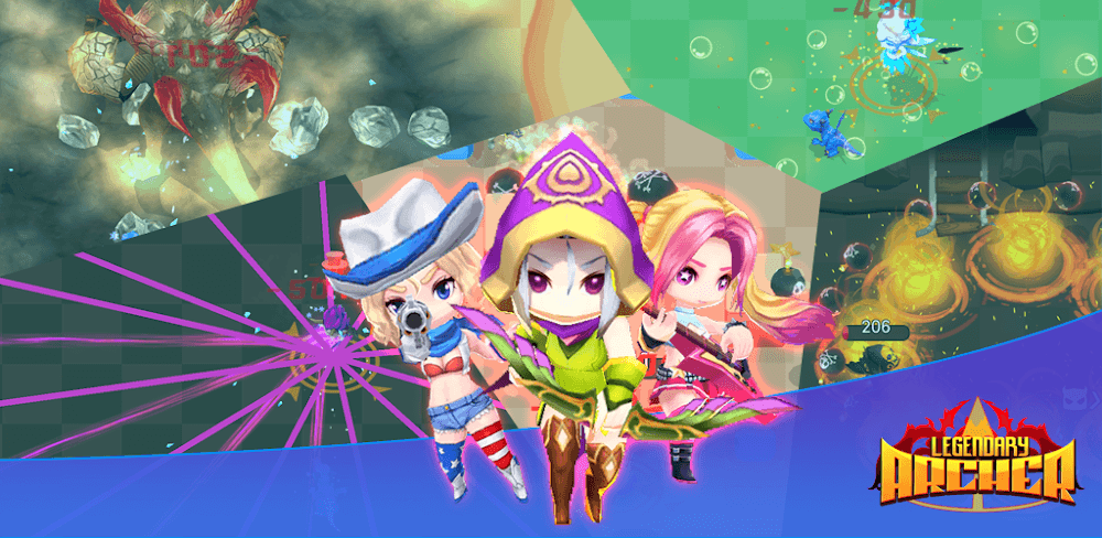 Legendary Archer: Rebirth MOD APK v2.4.5 (God Mode, One Hit Kill)