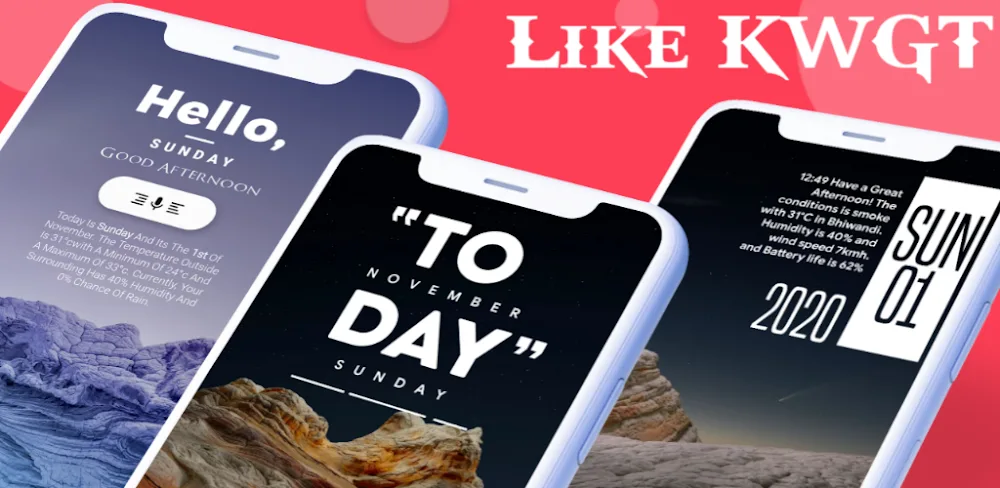 Like KWGT v4.3.0 APK (Full Version)