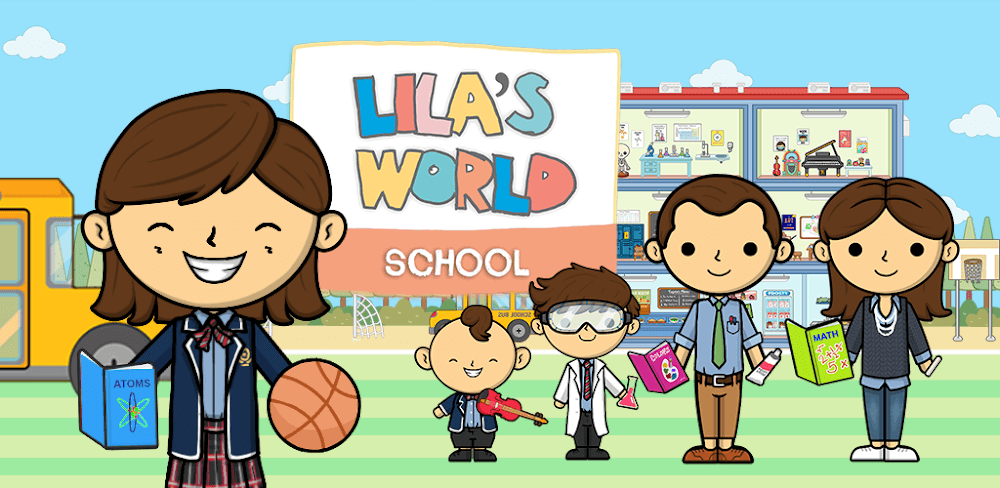 Lila's World: My School v1.1.0 MOD APK (Unlock All Content)
