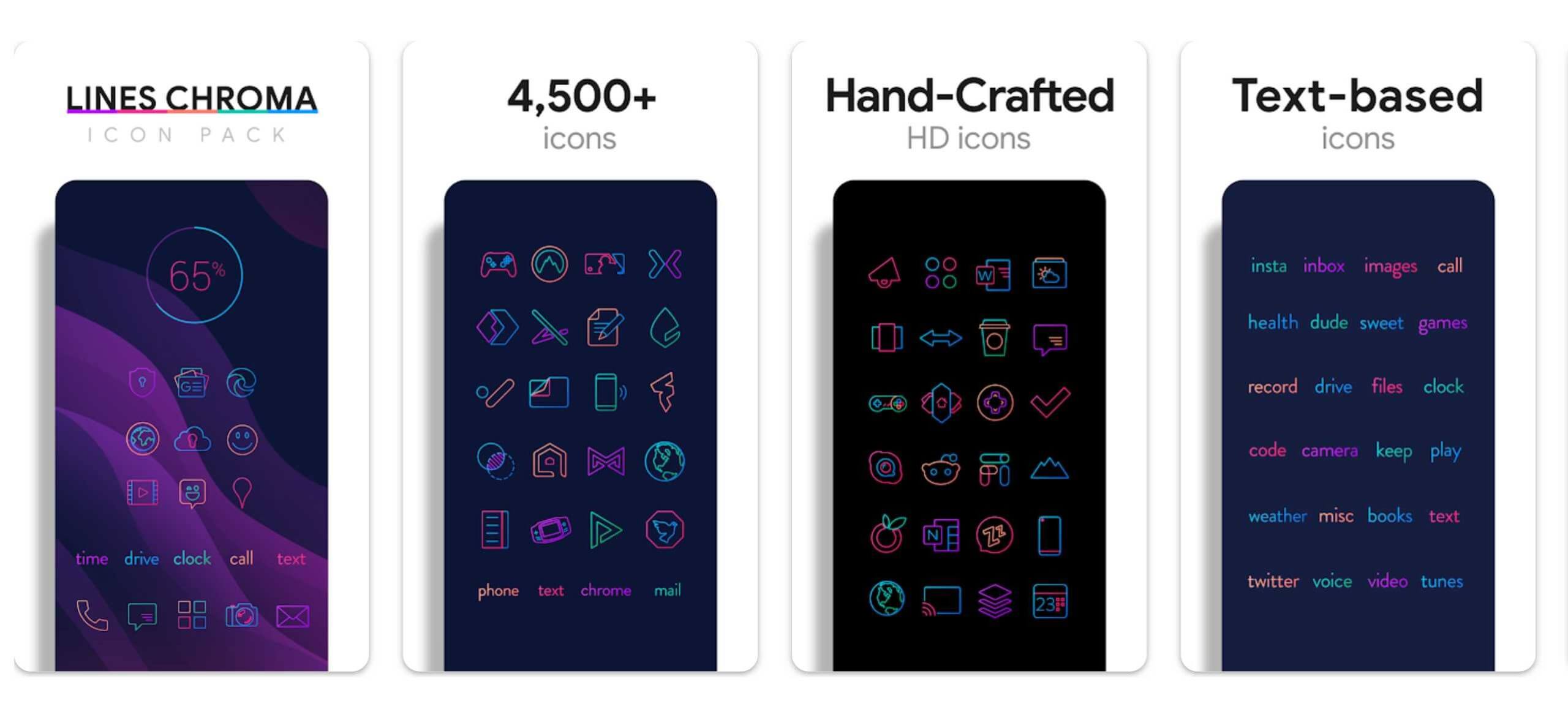 Lines Chroma - Icon Pack v3.9.0 APK (Full Version)